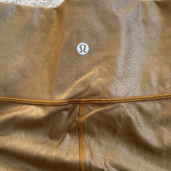 special edition gold lululemon leggings - Picture 3 of 4